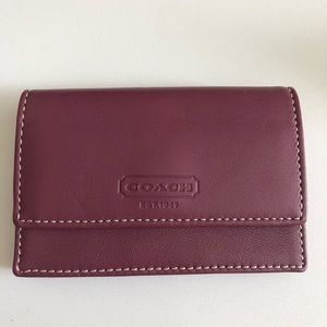 Coach Card Holder